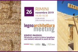 RiceHouse ospite di Legnoarchitettura al meeting “Edifici passivi. Strutture a secco in micro lamellare con isolanti naturali in scarti di riso”