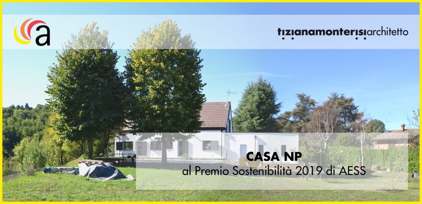 Il progetto CASA NP candidato al Premio Sostenibilità 2019 di AESS