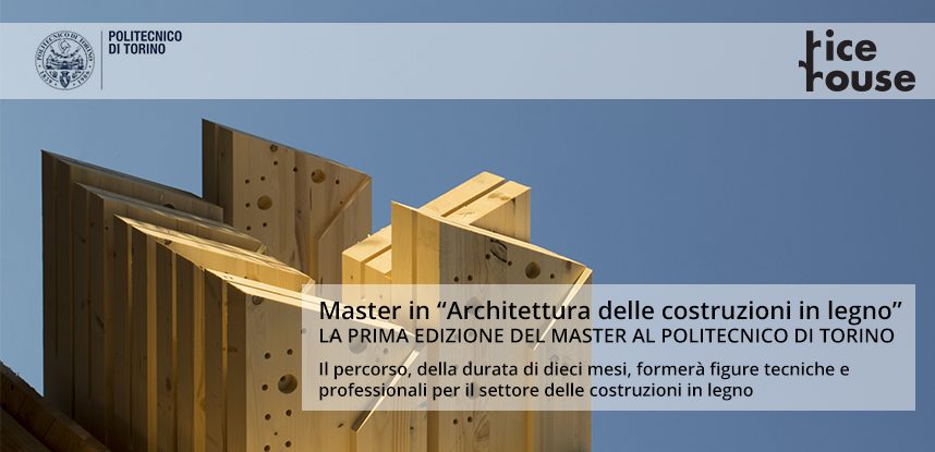 Master di Architettura delle Costruzioni in Legno