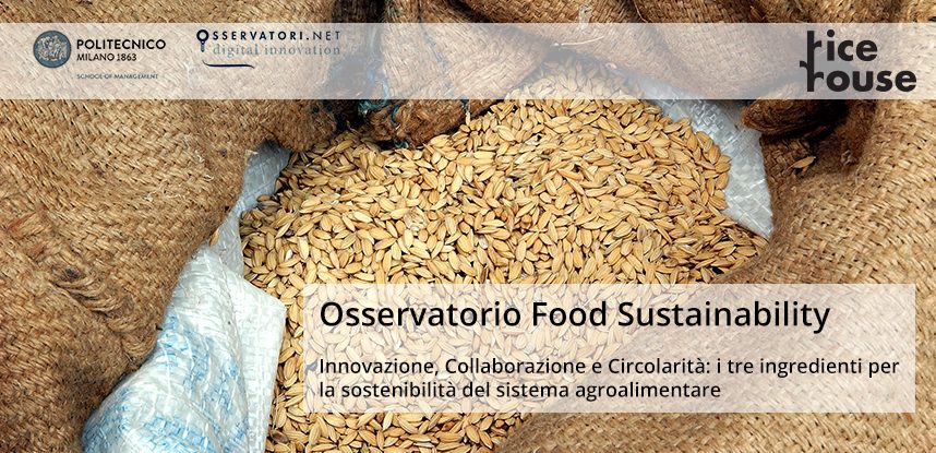 Innovazione, Collaborazione e Circolarità: i tre ingredienti per la sostenibilità del sistema agroalimentare